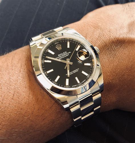 rolex datejust ii dial size|rolex datejust 41 reference 126300.